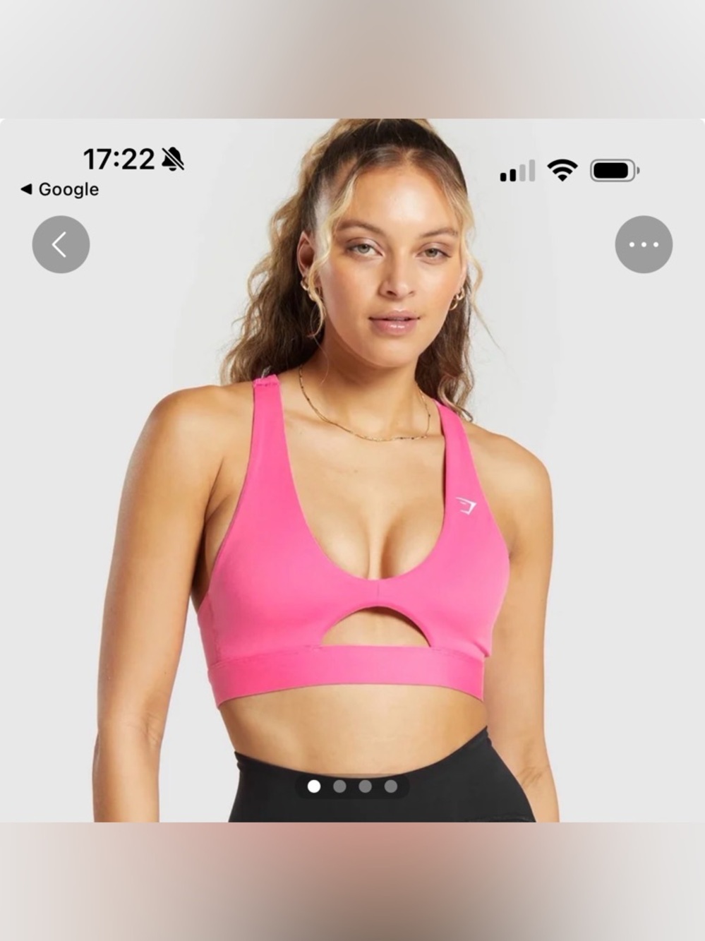 Nike White and gym shark  Sports Bra Duo